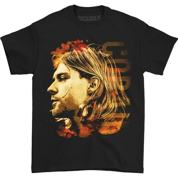 Download Nirvana - Nirvana Men's Kurt Cobain Colored Side View T ...