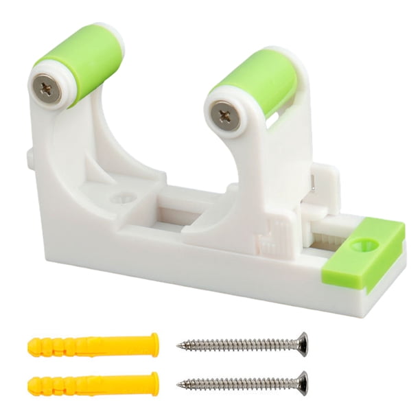 Soporte de pared para bicicleta con hebilla de estacionamiento ajustable para bicicleta de carretera MTB (rojo)