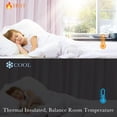 thumbnail image 3 of Coquette Style Curtains for Girls'Bedroom Decorative Drapes for Kids Double Layer Curtain Ruffle Sheer Overlay Room Darkening Pretty Chic Princess, 52x63 inch, Blush Pink, 2 PCs, 3 of 8