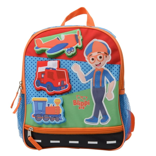 Minimochila Blippi Vehicle Fun Interactive para niños de 3 a 7 años