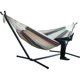 thumbnail image 1 of Hamaca para dos personas n. ° 60, silla oscilante gruesa para acampar, cama colgante para exteriores, mecedora de lona, ​​no con soporte para hamaca de 200x150cm, 1 of 4