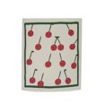 thumbnail image 1 of Kitchen Cleaning Cloth Bowls Washing Towel Dishes Wash Rag Kitchens Tools Household Absorbent Dish Cloths with Lovely Patterns Cherry, 1 of 7