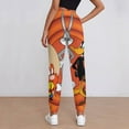 thumbnail image 2 of Cartoon Looney Tunes Womens Sweatpants Joggers Pants Daily Trousers 3D Printing Novelty Casual Sweatpants With Drawstring Closed Bottom, 2 of 7