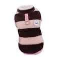 thumbnail image 3 of Abrigo de lana para perros jinwen Chaqueta de invierno con anillo en D rojo M, 3 of 8