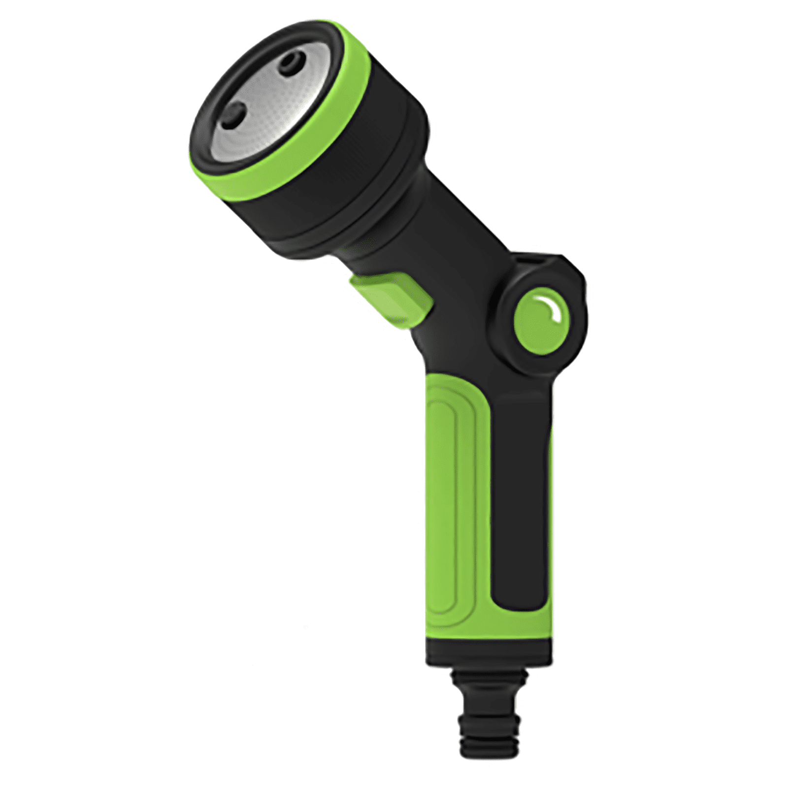 RainPoint Garden Hose Nozzle Thumb Control, 2 Detachable Nozzle 3 & 8-Spray Patterns Water Hose Sprayer for Plants, Flowerbeds Watering