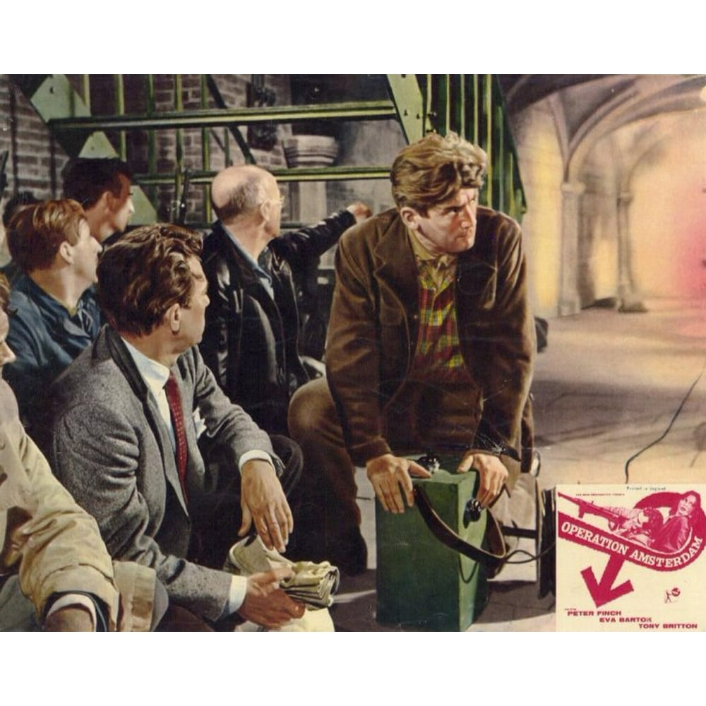 Operation Amsterdam - movie POSTER (Style F) (11" x 14") (1960
