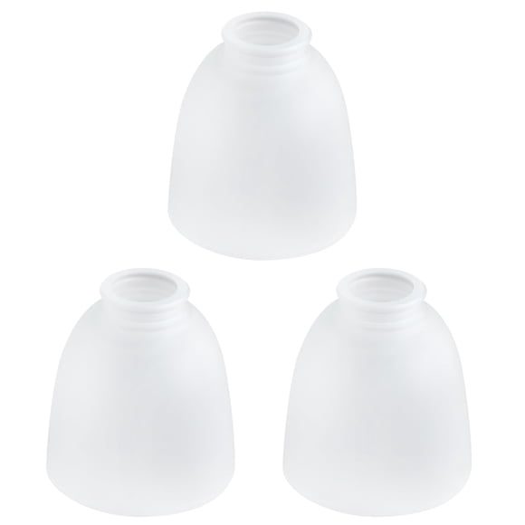 Paquete de 3 reemplazos de pantalla de vidrio para lámpara de ventilador de techo