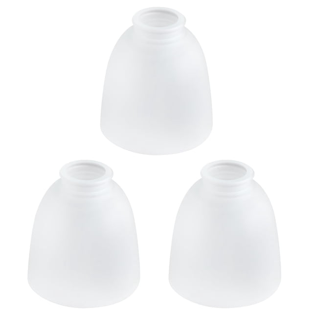 Paquete de 3 reemplazos de pantalla de vidrio para lámpara de ventilador de techo