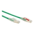 thumbnail image 2 of Black Box GigaTrue 3 - Patch cable - RJ-45 (M) to RJ-45 (M) - 4.5 cm - SFTP - CAT 6 - booted, stranded - green, 2 of 3