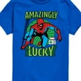 thumbnail image 3 of Marvel Spider-Man - St. Patrick's Day Amazingly Lucky - Toddler And Youth Short Sleeve Graphic T-Shirt, 3 of 5