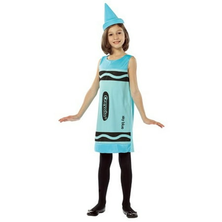Child Crayola Sky Blue Dress Costume Rasta Imposta 4514-01