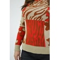 thumbnail image 4 of Sueter tejido print Roman Fashion /Tallas Extras, 0035 (Rojo) rojo UNITALLA, 4 of 6