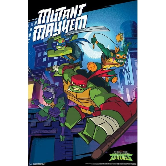 Rise of the Teenage Mutant Ninja Turtles - Mayhem Poster Print (22 x 34)