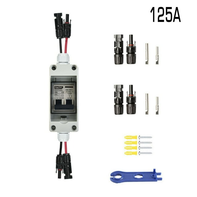 PV Isolator Switch Dc/Ac 30A Ip65 Disconnect Circuit Breaker for Solar