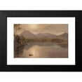 thumbnail image 2 of Frederic Edwin Church 14x10 Black Modern Framed Museum Art Print Titled - Mounts Katahdin and Turner from Lake Katahdin, Maine (1855-60), 2 of 5