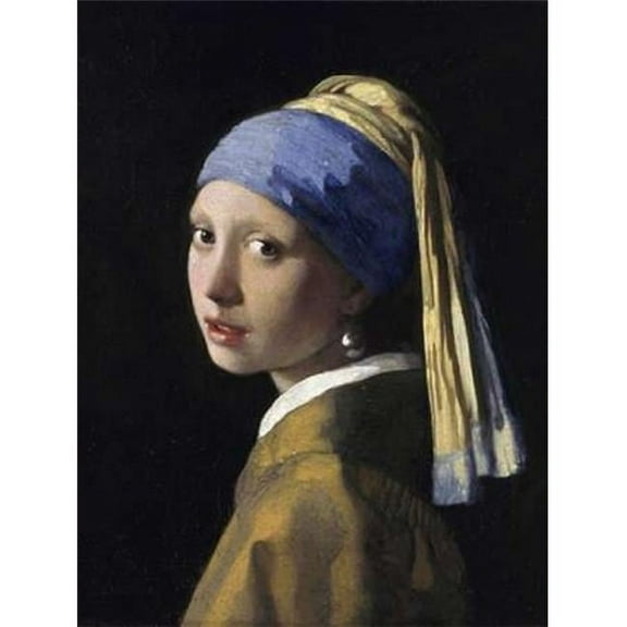 Girl With A Pearl Earring Poster Print by Jan Vermeer