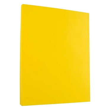 JAM Paper, 8.5x11, 24lb Yellow, 50/Pack