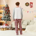 thumbnail image 6 of Penkiiy Family Christmas Pajamas Matching Sets 2024 Cute Couples Pjs Long Sleeve Holiday Jammies Xmas Loungewear Sleevewear 2XL Gray, 6 of 6