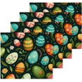 thumbnail image 2 of Coolnut Easter Eggs Washcloths Set of 4-12 x 12 inch Pure Cotton Wash Cloth Highly Absorbent and Soft Fingertip Towels Face Cloths for Bath, Spa Wash cloth, 2 of 7