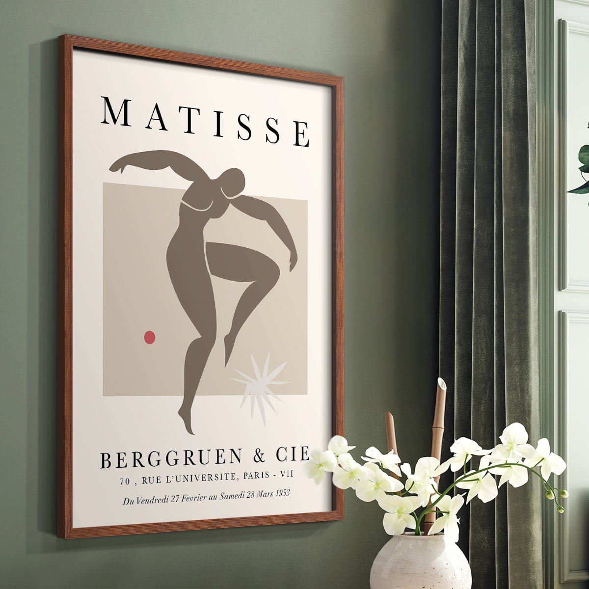 Matisse CCXXIX in Solid Wood 8 x 10 Framed Print
