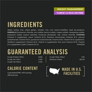 طعام الكلاب الرطب Purina Pro Plan Weight Management مع الديك الرومي والأرز في المرق، علبة 13 أونصة