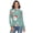 Snow Santa Gift Sock Christmas Pattern-2, variant on Snow Santa Gift Sock Christmas Pattern Women's Turtleneck Sweater Long Sleeve Ribbed Fitted Turtle Neck Casual Fall Winter Collection Top L