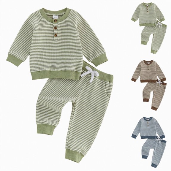 Toddler Baby Boy Fall Clothes Winter Outfits Long Sleeve Sweatshirt Tops Jogger Pants Set,Lightweight 6-12 Months 12-24 Months 2T 3T 4T 5T 6T 7T 8T 9T Children 2-3 Years
