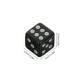 thumbnail image 7 of LOLIPPYY 100pcs Miniature Black Dice Collection - Tiny 6-Sided Dice For Crafting And Gaming - Portable And Stylish Game Tools For Any Occasion, 7 of 7