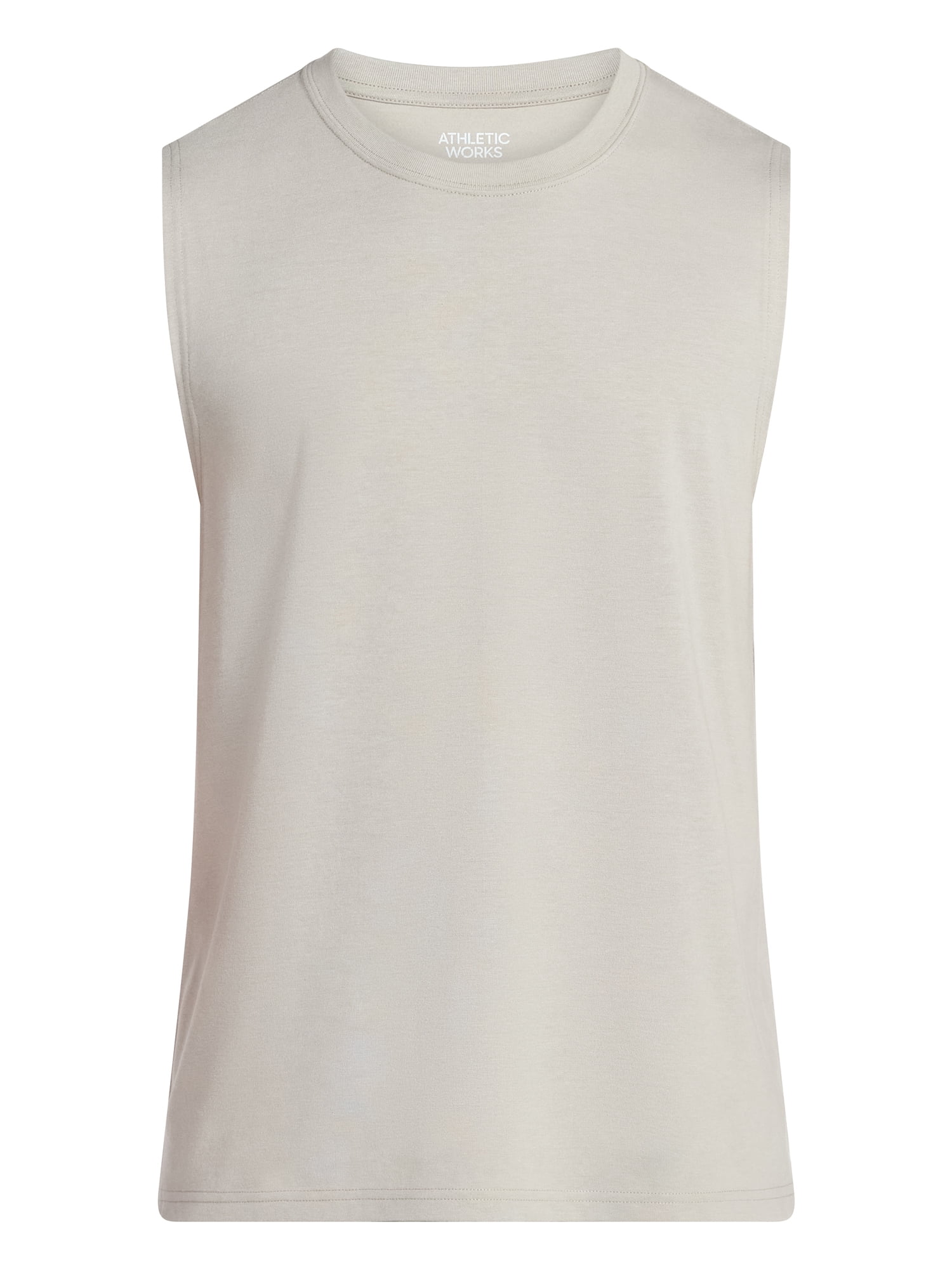 Athletic Works Men's and Men's Big & Tall Tri-Blend Muscle Tee, Sizes XS-4XLT
