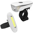 thumbnail image 1 of Bike Lights Set USB Rechargeable Bicycle Headlight & Tail Light Waterproof Cycling Front Headlight and Back Light Dual Front & Rear Bright Light, 1 of 7