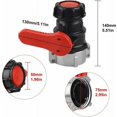 thumbnail image 2 of IBC Tank Adapter, Tank Valve Valve for IBC Tank, IBC Adapter for Tank, IBC Tank Faucet DN50, 2 of 5