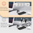 thumbnail image 4 of Price cut Cable Organizer Clip For Home Kitchen Appliances Wire Storage And Rope Organizer Space Saving Product Description Flexible Wire Storage And Plug Retainer, 4 of 4