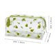 thumbnail image 2 of Xiao Hua Bolsas de maquillaje transparentes con forma de fruta para mujeres y niñas, neceser de viaje transparente, organizador de artículos de tocador, estuche de maquillaje estilo aguacate., 2 of 2