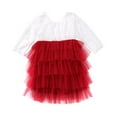 thumbnail image 3 of 0-5T Bambin Enfants Bébé Filles Dentelle Robe Parti Bal Demoiselle d'Honneur Fête Concours Robes, 3 of 5