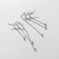 thumbnail image 6 of K-KED 925 Sterling Solid Silver Crystal Wave Beads Tassel Dangle Drop Stud Earrings-Silver, 6 of 7