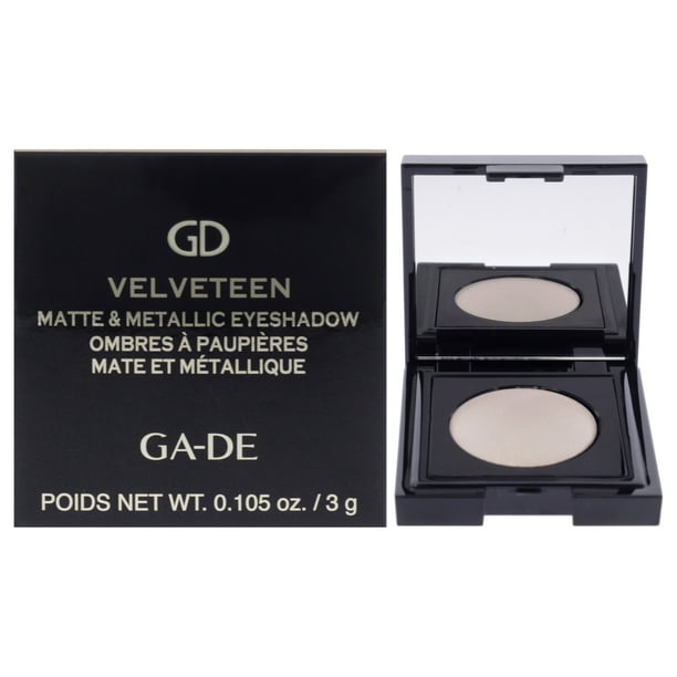 Sombra de ojos mate y metálica aterciopelada - 195 Nude de GA-DE para mujer - Sombra de ojos de 0,105 oz