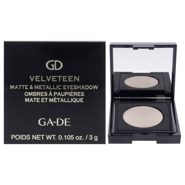 Sombra de ojos mate y metálica aterciopelada - 195 Nude de GA-DE para mujer - Sombra de ojos de 0,105 oz