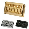 thumbnail image 4 of Tachiuwa Guitar Tailpiece with Rigid Chrome Metal Bridge with Screw Key Electric Guitars Gold, 4 of 7