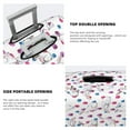 thumbnail image 3 of Disketp Rabbit Eating Elastic Travel Luggage Cover Travel Suitcase Protective Cover For Trunk Case Apply To 18''-32'' Suitcase Cover-X-Large, 3 of 7