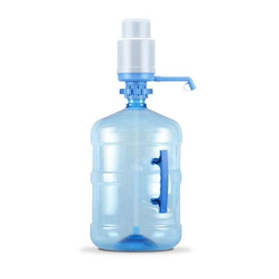 Brio PU100 Universal Manual Drinking Water Pump Made of Sturdy Plastic, Blue