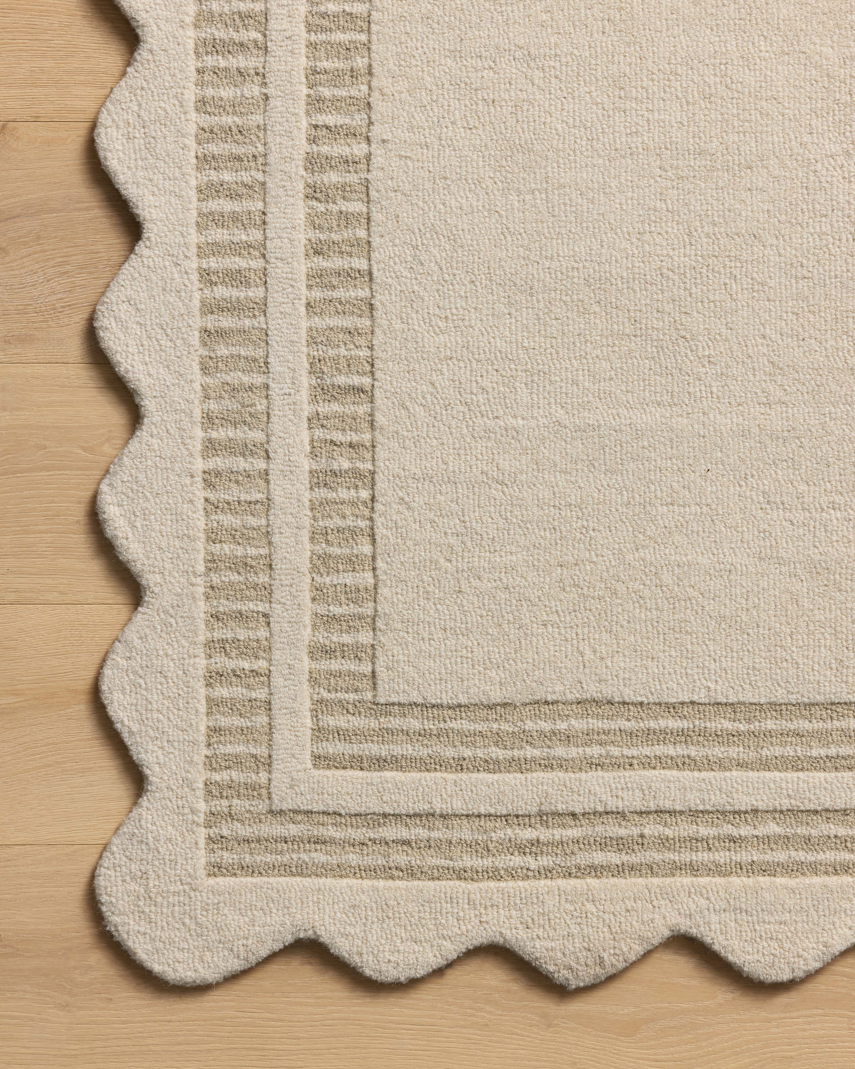Chris Loves Julia x Loloi Scottie Ivory / Grey 5'-0" x 7'-6" Area Rug