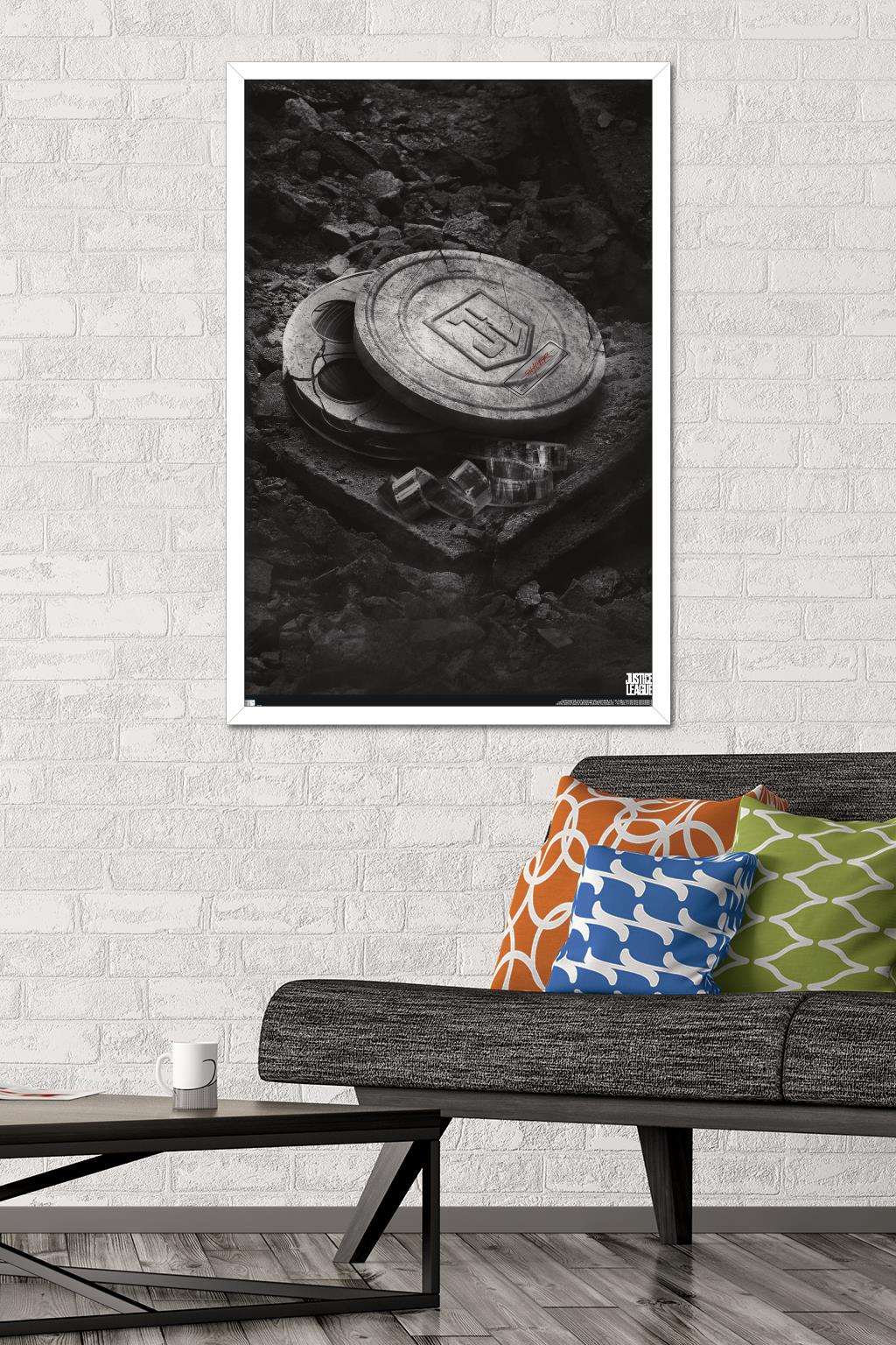 DC Zack Snyder's Justice League - Film Wall Poster, 22.375" x 34", Framed