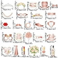 thumbnail image 3 of Wedding Photo Booth Props With Frame, 25Pcs Rose Gold Wedding Signs, 25Pcs Wooden Sticks, 25Pcs Adhesive Dots For Wedding, Bridal Shower, Engagement Party, 3 of 9