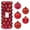 Red, variant on Every Day is Christmas 50ct 57mm/ 2.24' Christmas Ornaments, Shatterproof Christmas Tree Ornaments Set, Christmas Balls Decoration (New Red)