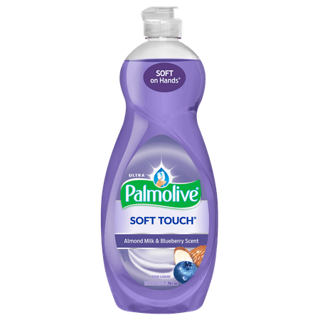 Palmolive Ultra Soft Touch Dish Soap, Almond Milk and Blueberry - 32.5 fl oz