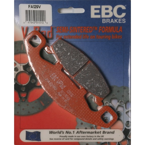 EBC Brakes FA129V Semi Sintered Disc Brake Pad