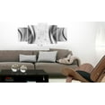 thumbnail image 2 of Tiptophomedecor Glamour Canvas Wall Art - Diamonds Waves - Stretched & Framed Ready To Hang Art, 2 of 4
