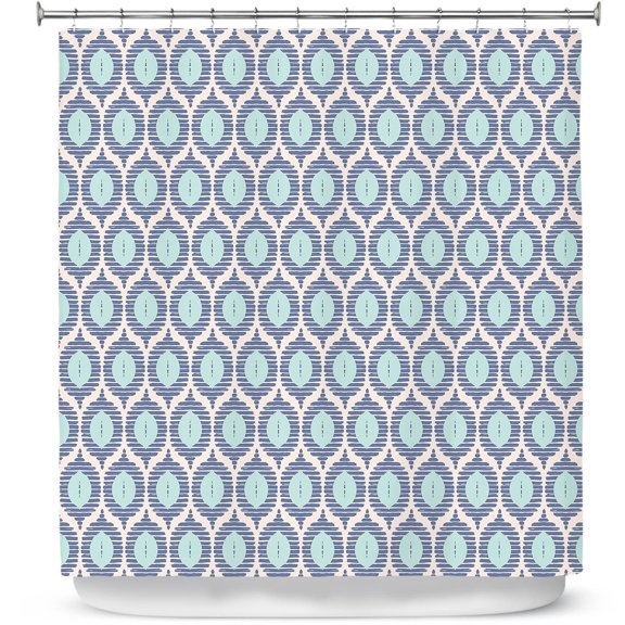 Shower Curtains 70" x 93" from DiaNoche Designs by Metka Hiti - Stripe Shape