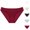 Gray., variant on Women's Full Coveraged Briefs,Low Waist French Hook Lace Breathable Partial Hip Underwears Briefs