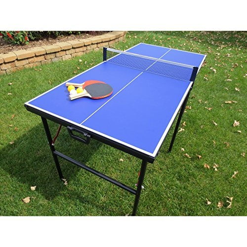 60" Portable Table Tennis Set